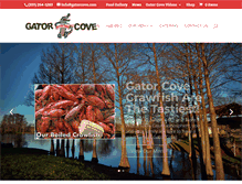 Tablet Screenshot of gatorcove.com